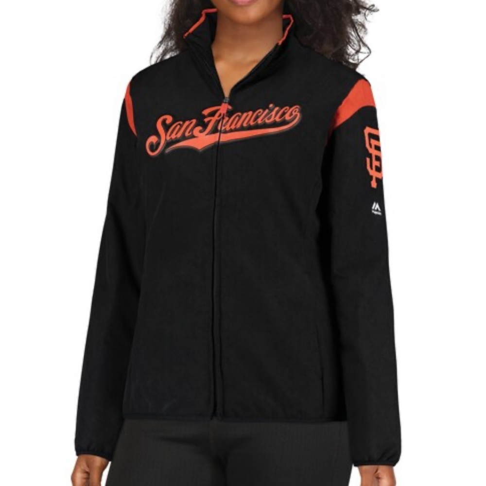 🚫SOLD🚫San Francisco Giants Black Jacket, Small. Brand: Majestic Athletic